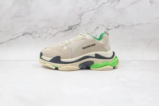 Triple S Off White Green