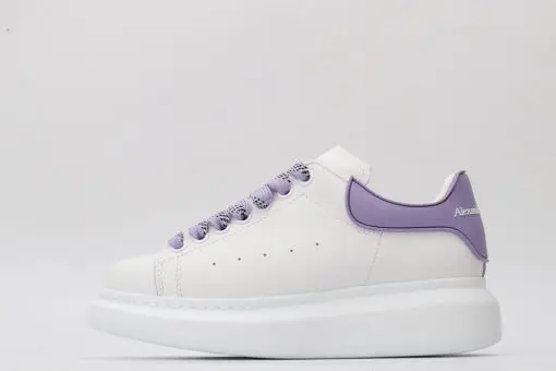 Alexander Mcqueen White Purple Rubber