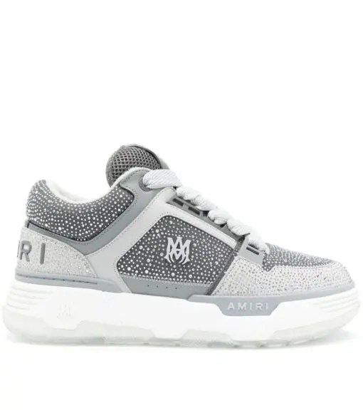 AMIRI Crystal MA-1 Sneaker Nickel Grey 2026 | Drip Kickz AMIRI Crystal MA-1 Sneaker Nickel Grey