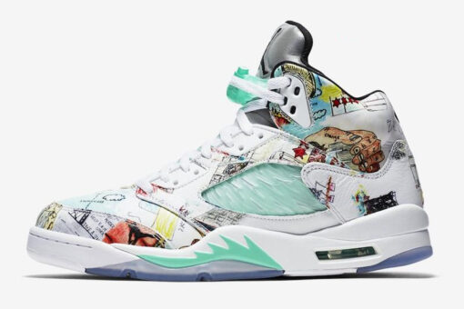 Air Jordan 5 Retro Wings Sneaker Multicolor - 38