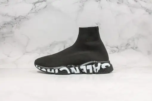 Balenciaga Speed Trainer Black Letters