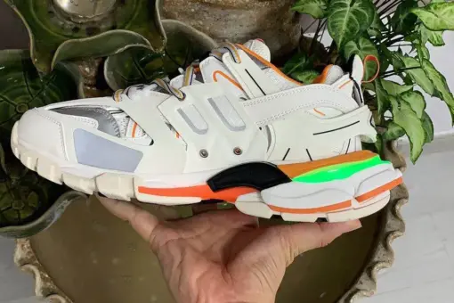 Balenciaga Track Sneakers White Orange