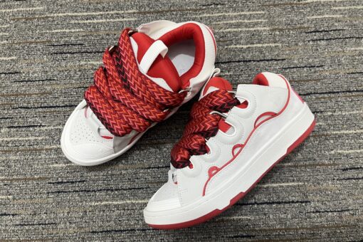 Lanvin Classic Sneaker White/ Red - 40