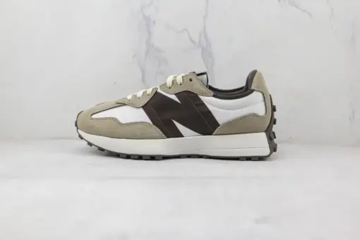New Balance 327 Sneaker White & Beige