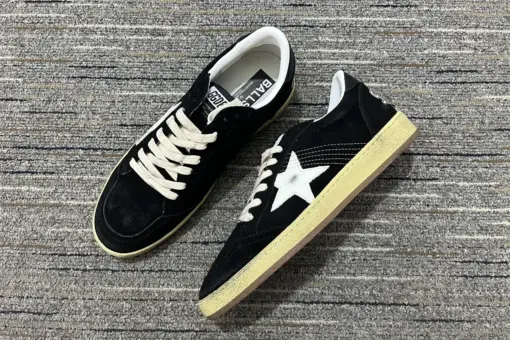 Golden Goose Ballstar Low-Top Sneakers Black