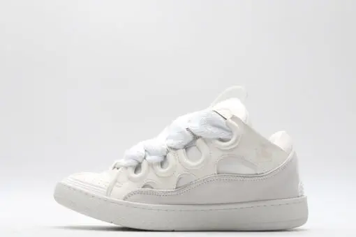 Lanvin Curb Sneaker All White - 40