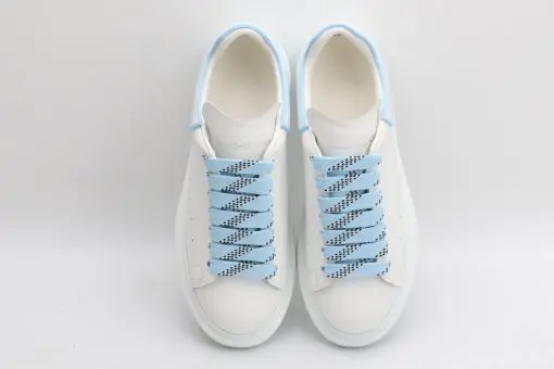 Alexander Mcqueen White Light Blue Rubber 2026 | Drip Kickz Alexander Mcqueen White Light Blue Rubber - Image 3