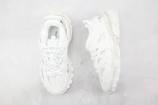 Balenciaga Track Sneakers All White – Iconic Multi-Layered Technical Luxury Runners 2026 | Drip Kickz Balenciaga Track Sneakers All White – Iconic Multi-Layered Technical Luxury Runners - Image 4