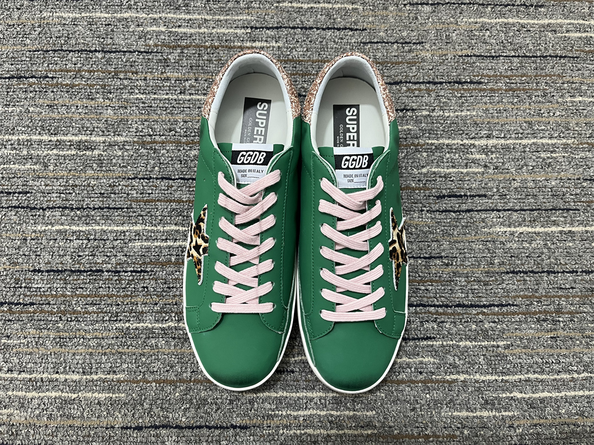 Golden Goose Super Star LTD Leather low-top Sneaker Green 2026 | Drip Kickz Golden Goose Super Star LTD Leather low-top Sneaker Green - Image 3
