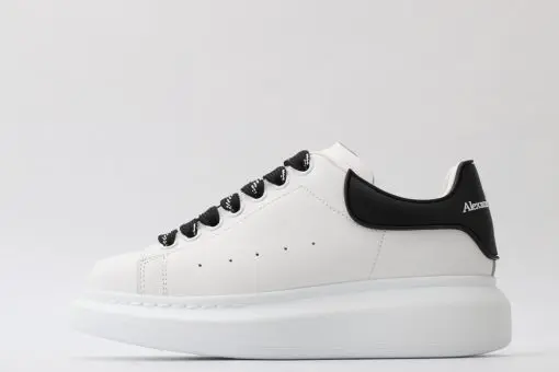 Alexander Mcqueen White & Black Rubber