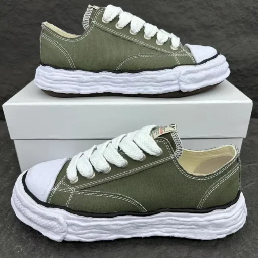 Maison Mihara Yasuhiro MMY Sneaker Core Green 2026 | Drip Kickz Maison Mihara Yasuhiro MMY Sneaker Core Green - Image 4