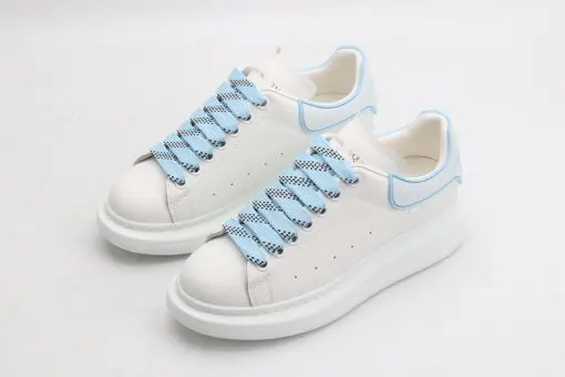 Alexander Mcqueen White Light Blue Rubber 2026 | Drip Kickz Alexander Mcqueen White Light Blue Rubber - Image 2