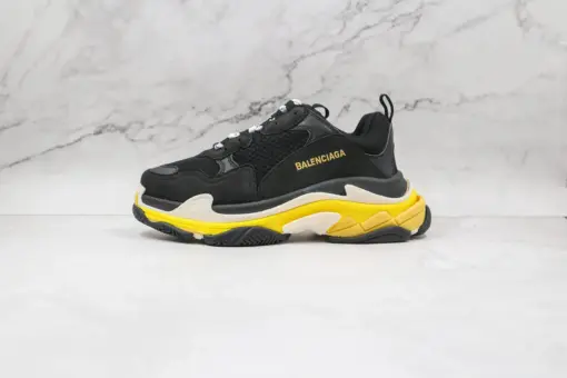 Balenciaga Triple S Black Yellow