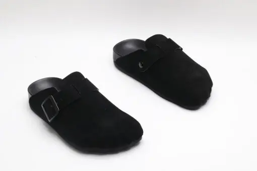 Balenciaga Sunday Mule Black Calfskin