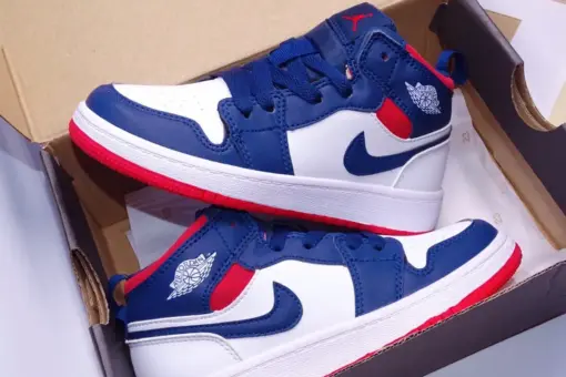 Nike Air Jordan 1 Blue With Lace - 44