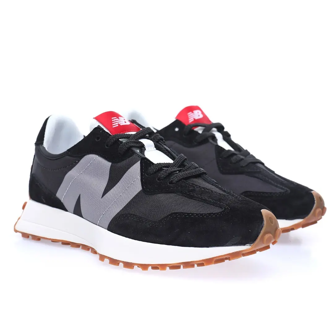 New Balance MS327 Black Grey Raw Rubber Sole 2026 | Drip Kickz New Balance MS327 Black Grey Raw Rubber Sole - Image 4
