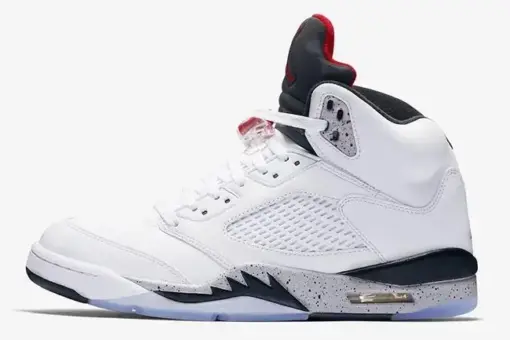 Air Jordan 5 Retro White Cement - 46