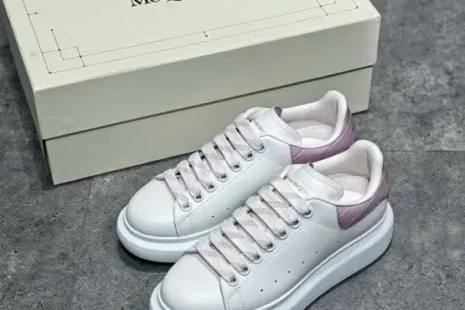 Alexander McQueen Sneaker White Pink