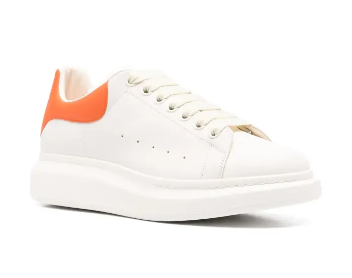 Alexander McQueen Oversized sneakers white/orange 2026 | Drip Kickz Alexander McQueen Oversized sneakers white/orange - Image 2