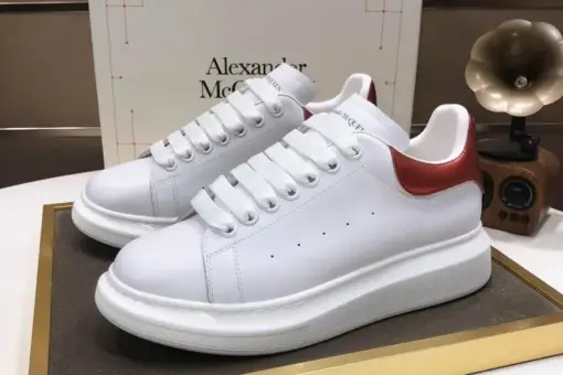 Alexander McQueen Sneakers White & Red