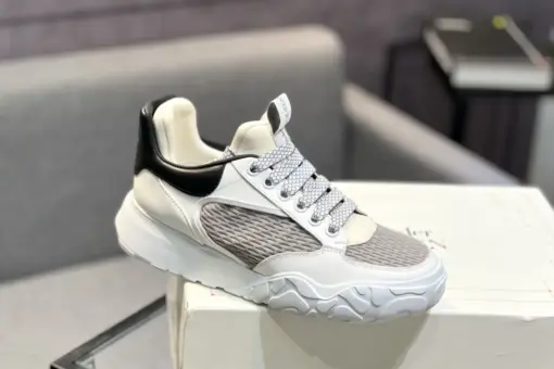 Alexander McQueen Court Trainer White
