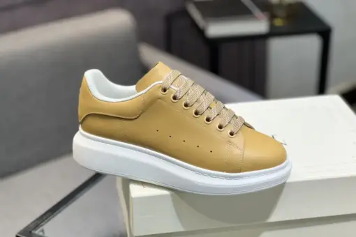 Alexander McQueen Oversized Sneakers Beige