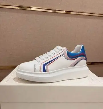 Alexander McQueen Oversized White Galactic Blue 2026 | Drip Kickz Alexander McQueen Oversized White Galactic Blue