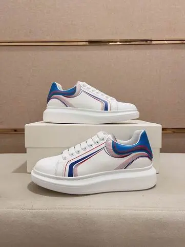 Alexander McQueen Oversized White Galactic Blue 2026 | Drip Kickz Alexander McQueen Oversized White Galactic Blue - Image 2