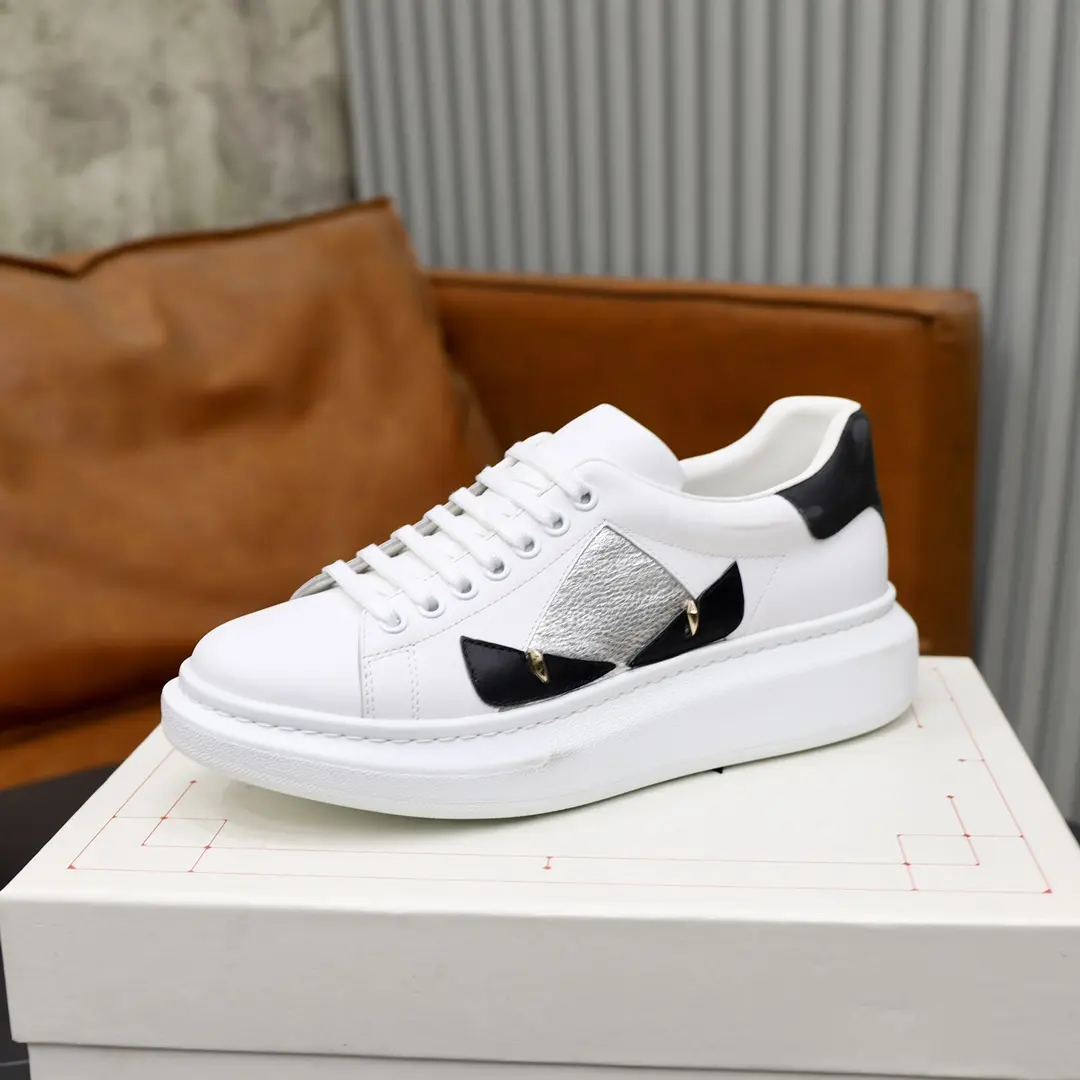 Alexander McQueen Casuals Silver Black Eye 2026 | Drip Kickz Alexander McQueen Casuals Silver Black Eye