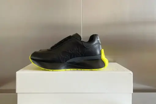 Alexander McQueen Oversized Runner Black Yellow