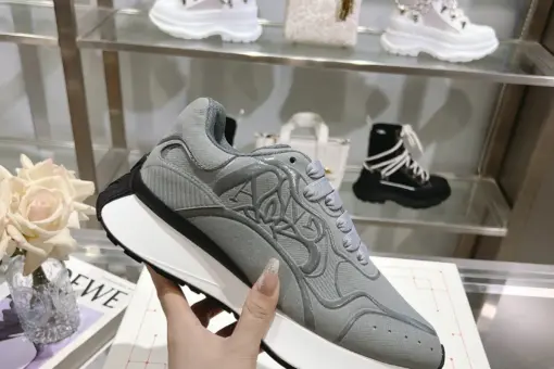 Alexander Mcqueen Sprint Runner Low Top Sneakers Grey