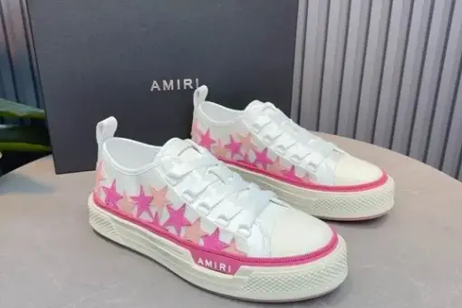 Amiri Beyond Stars Sneaker White/Pink