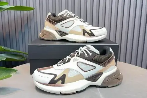 Amiri MA Runner Sneaker Brown/White