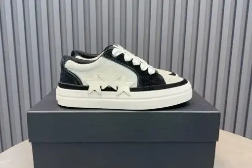 Amiri Pacific Star Sneakers Black/White
