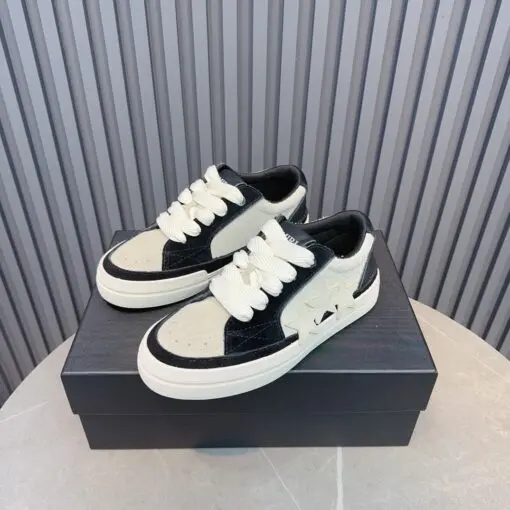 Amiri Pacific Star Sneakers Black/White 2026 | Drip Kickz Amiri Pacific Star Sneakers Black/White - Image 3