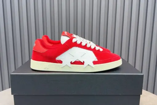 Amiri Pacific Star Sneakers Red Color