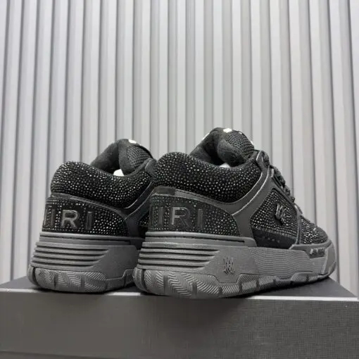 Amiri Ma-1 Leather Round Rhinestones Black 2026 | Drip Kickz Amiri Ma-1 Leather Round Rhinestones Black - Image 3