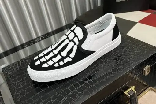 Amiri Skeleton Black White Low Sneaker