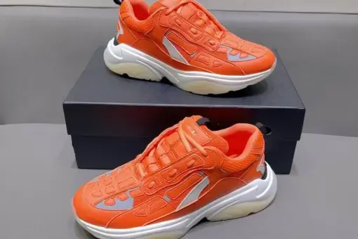 AMIRI Bone Runner Sneakers Orange
