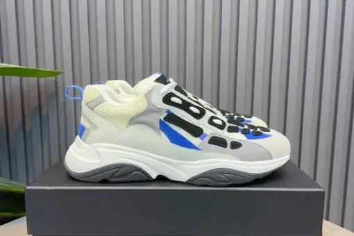 AMIRI Bone Runner White Black Grey Blue