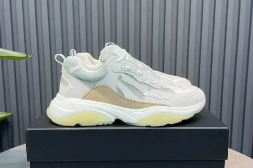 Amiri Bone Runner Sneaker Light Pink