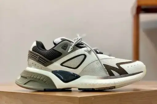 AMIRI MA Runner Leather Sneakers Brown