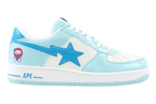Bapesta FS-001 Low ‘Baby Milo -Light Blue - 41