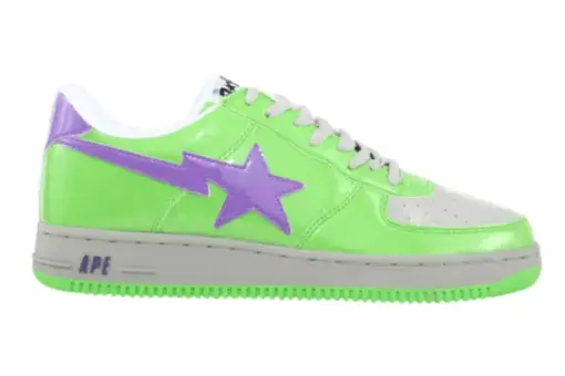 Bapesta FS-001 Low ‘Green Purple’ - 42