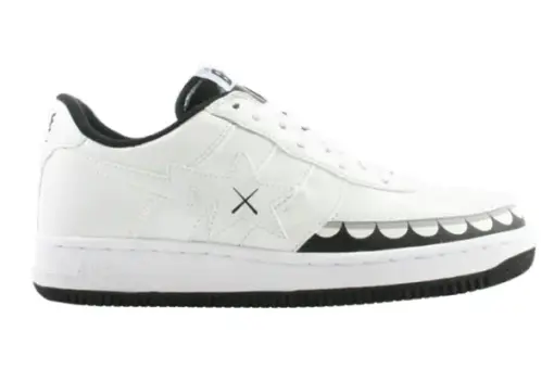 Kaws x Bapesta FS-029 Low ‘Chompers – White’ - 43