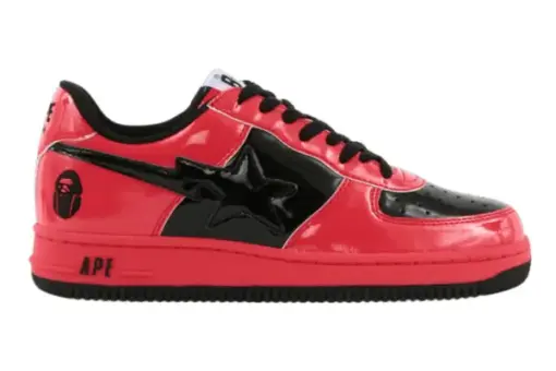 Bapesta FS-001 Low ‘Halloween – Red Black’ - 38