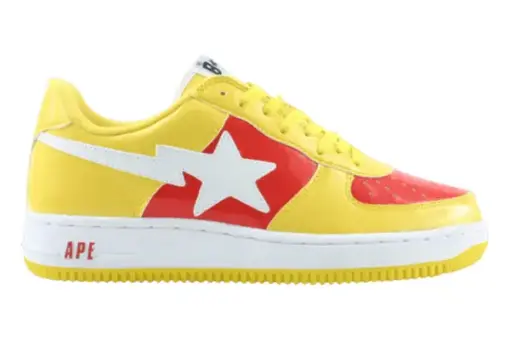 Bapesta FS-001 Low ‘Yellow Red’ - 41