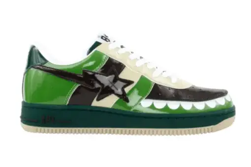 Kaws x Bapesta FS-029 Low ‘Chompers – Green’ - 45