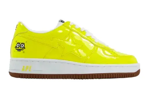 SpongeBob SquarePants x Bapesta ‘Spongebob’ Sneaker Bright Green - 44