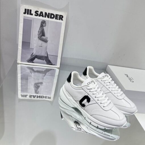 Celine Runner Cr-02 Low Lace-Up Sneaker Calfskin Black/White 2026 | Drip Kickz Celine Runner Cr-02 Low Lace-Up Sneaker Calfskin Black/White - Image 3